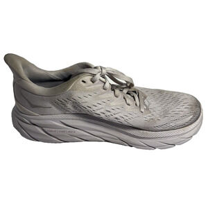 HOKA One One Clifton 8 Women’s Running Shoes Size 8B Gray Neutral Cushioned